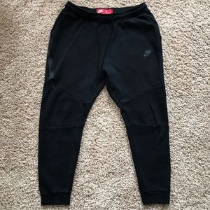 Nike Tech Fleece Joggers Black Size Large